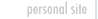personalsite